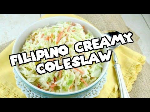 Video: Paano Gumawa Ng Coleslaw Salad: 2 Masarap Na Mga Recipe