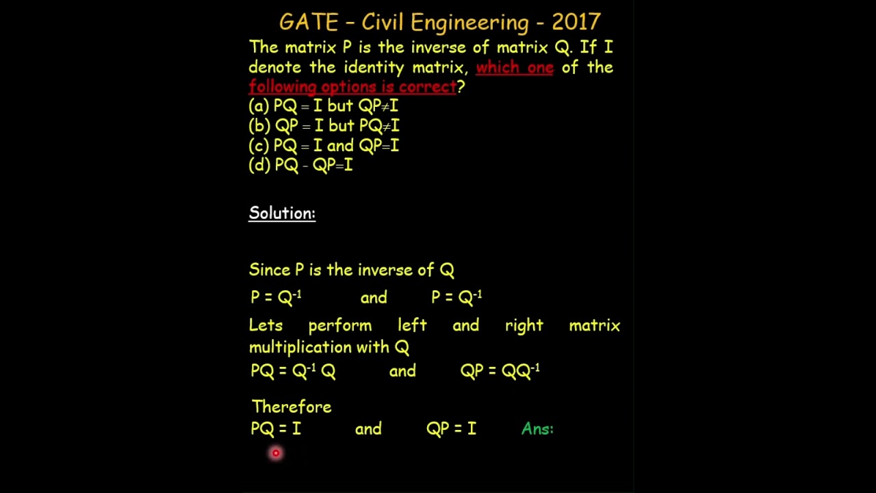 Linear Algebra | Commutative Property of Matrix Multiplication with Inverse Matrices| Matrix Algebra