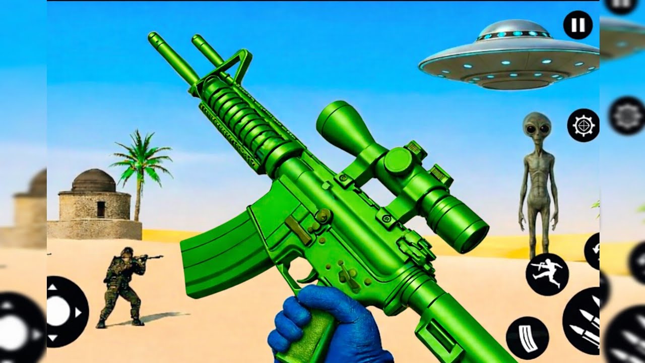 Real Commando gun shooting game 🎯🎮 gun strike mission 3d Offline game - android player Offline game
