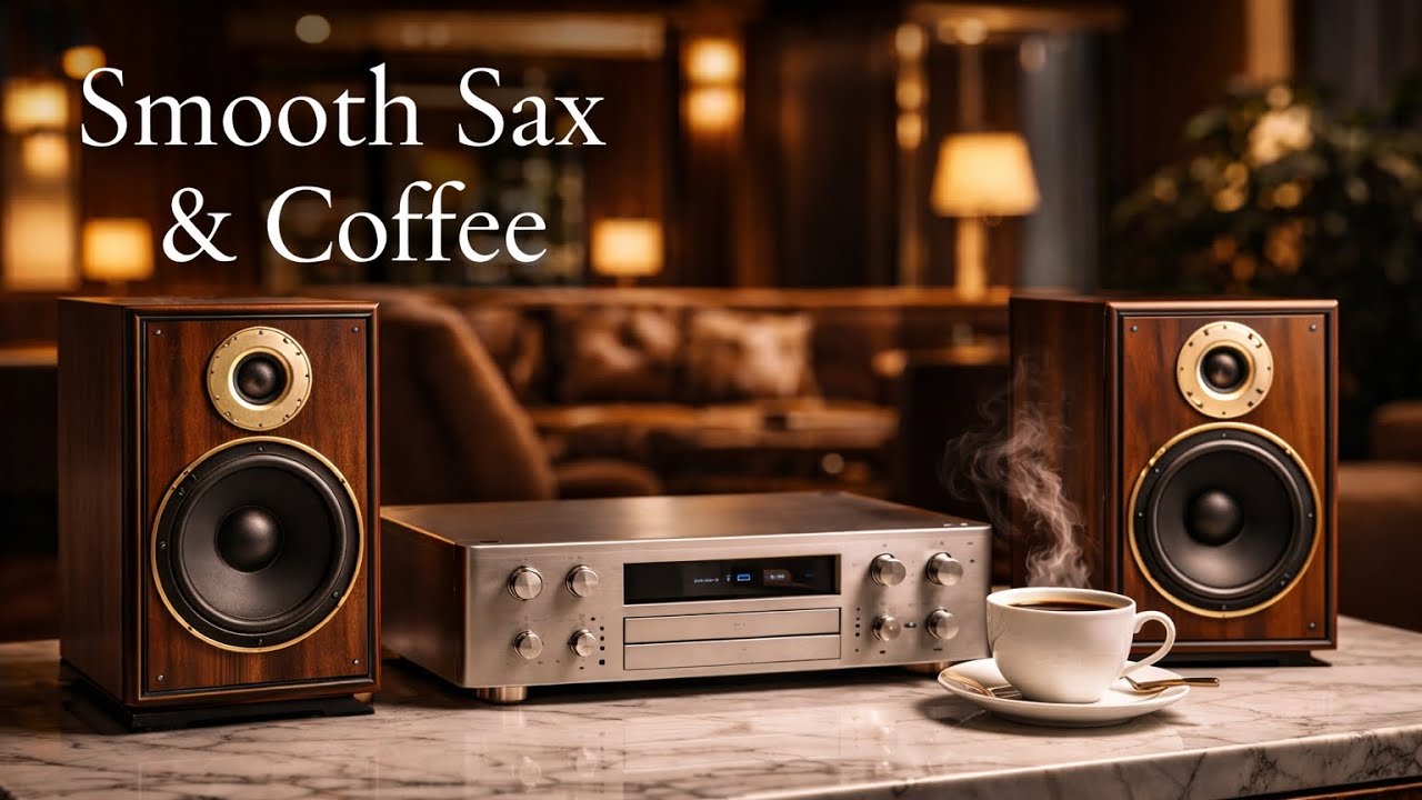 Smooth Sax & Coffee ☕ Relaxing Jazz Lounge Beats for Chill & Work