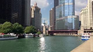 Boat ride architectural tour in Downtown Chicago