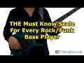 THE Must Know Scale For Every Rock/Funk Bass Player