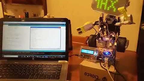 Arduino UNO Controlling Meccano MAX
