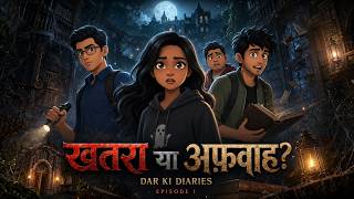 खतरा या अफ़वाह 😨 | The Abandoned Library | Dar Ki Diaries – Episode 1 #ghost #storytime #spooky