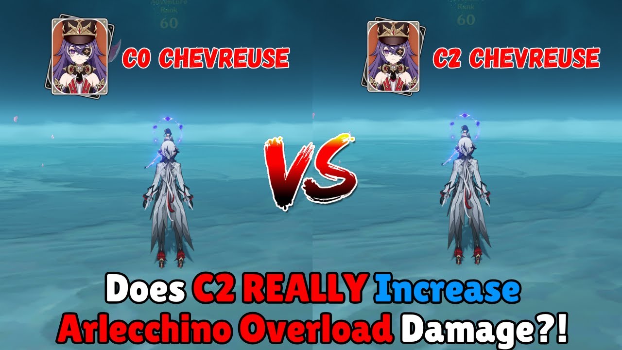 Pulling to C2? Watch This First – Chevreuse C0 vs C2 for Arlecchino!! - Genshin Impact