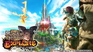 『モンスターハンター エクスプロア』先行プレイ動画