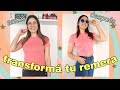 RENOVANDO ROPA VIEJA - Transformando una remera básica *tie dye