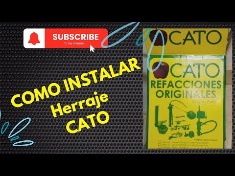 Como Instalar un Herraje de la Marca CATO. - YouTube