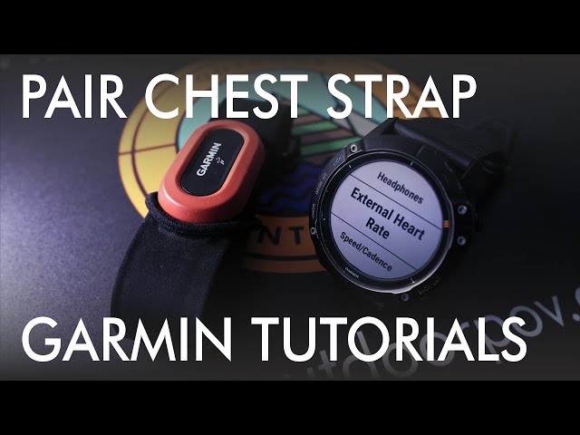 Tegne forsikring Landmand Litteratur Garmin Connect - How To Pair a Garmin Heart Monitor Chest Strap - GARMIN HRM  RUN - YouTube