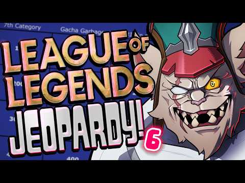 League of Legends JEOPARDY but EVERY Question is Rigged