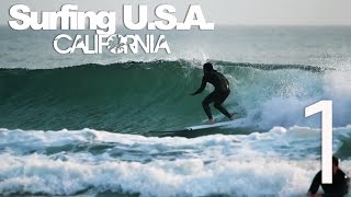 Surfing Usa California Part 1 - Luzuvlogs