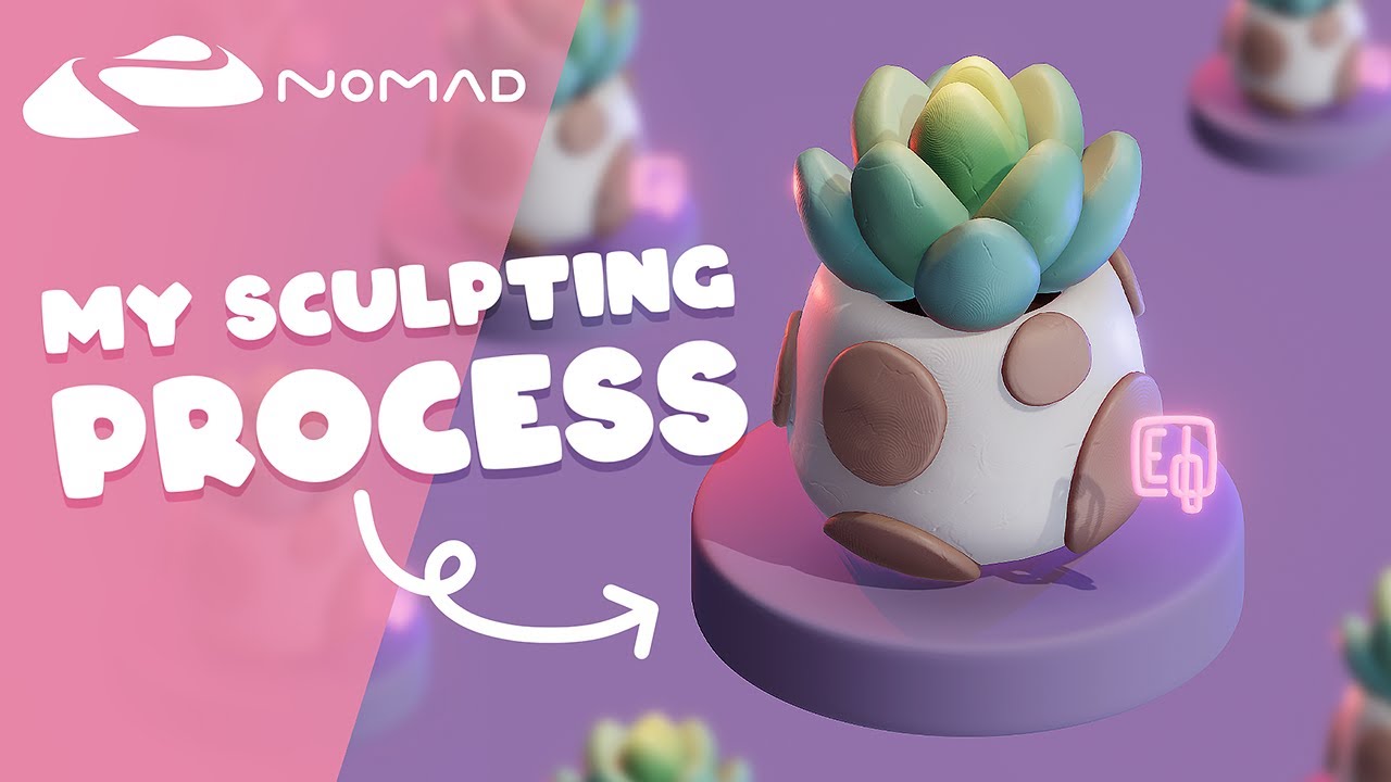 Watch me 3D sculpt with my iPad!