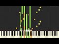 One Caress (Instrumental Tutorial) [Synthesia]