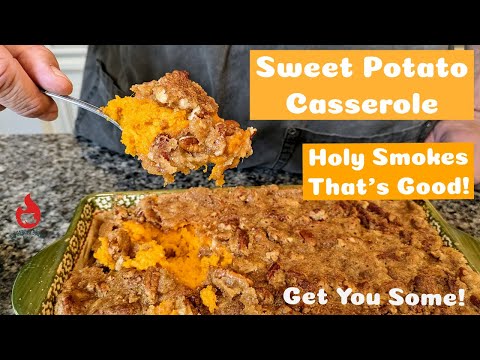 This Sweet Potato Casserole Recipe will have EVERYONE wanting more!