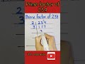 Prime Factor Of 234 Viral 