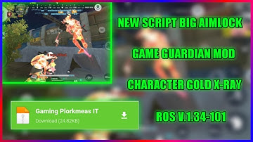 NEW FILE UPDATE HACK ROS SCRIPT BIG AIMLOCK WEAPON ASSETS SKY NO ROOT 100% | BY GAMING PLORKMEAS IT