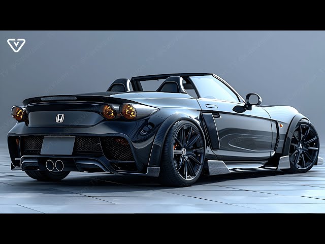 All New 2025 Honda S660 Unveiled - The Smallest JDM Sports Car