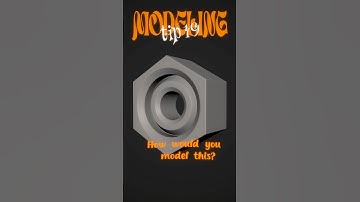 3D Modeling Tip #19 #hardsurface #hardsurfacemodeling #blender3d #mayamodeling #3ddesign #blender