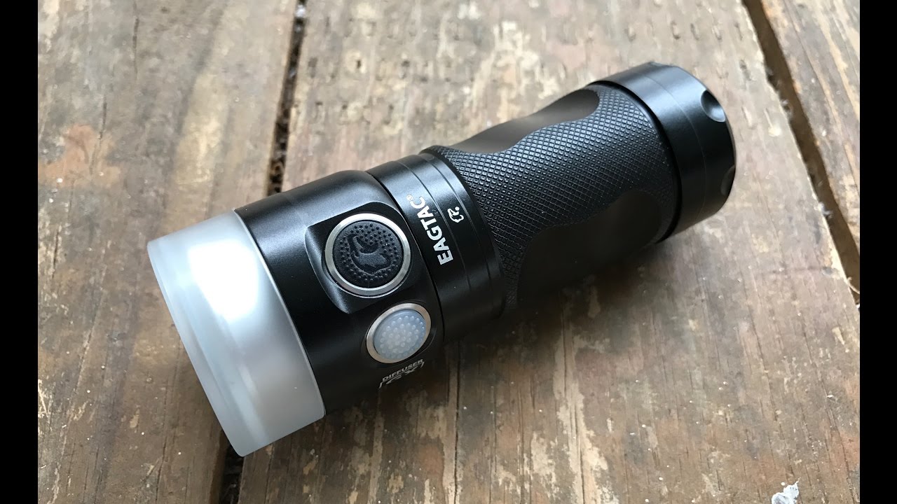 The EagTac GX30A3D Flashlight: The Full Nick Shabazz Review - YouTube