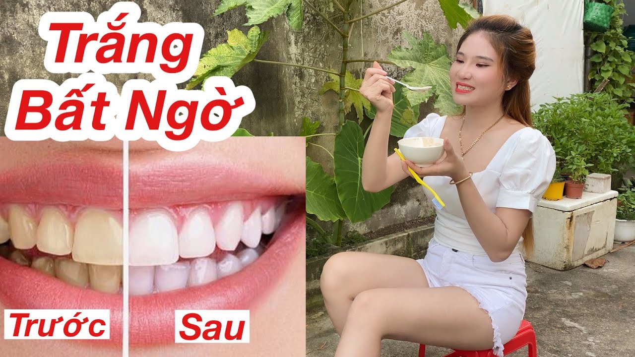 Tẩy Trắng Răng Siêu Nhanh Tại Nhà - Răng Trắng Bất Ngờ Sau 1 Lần Sài Thứ Này
