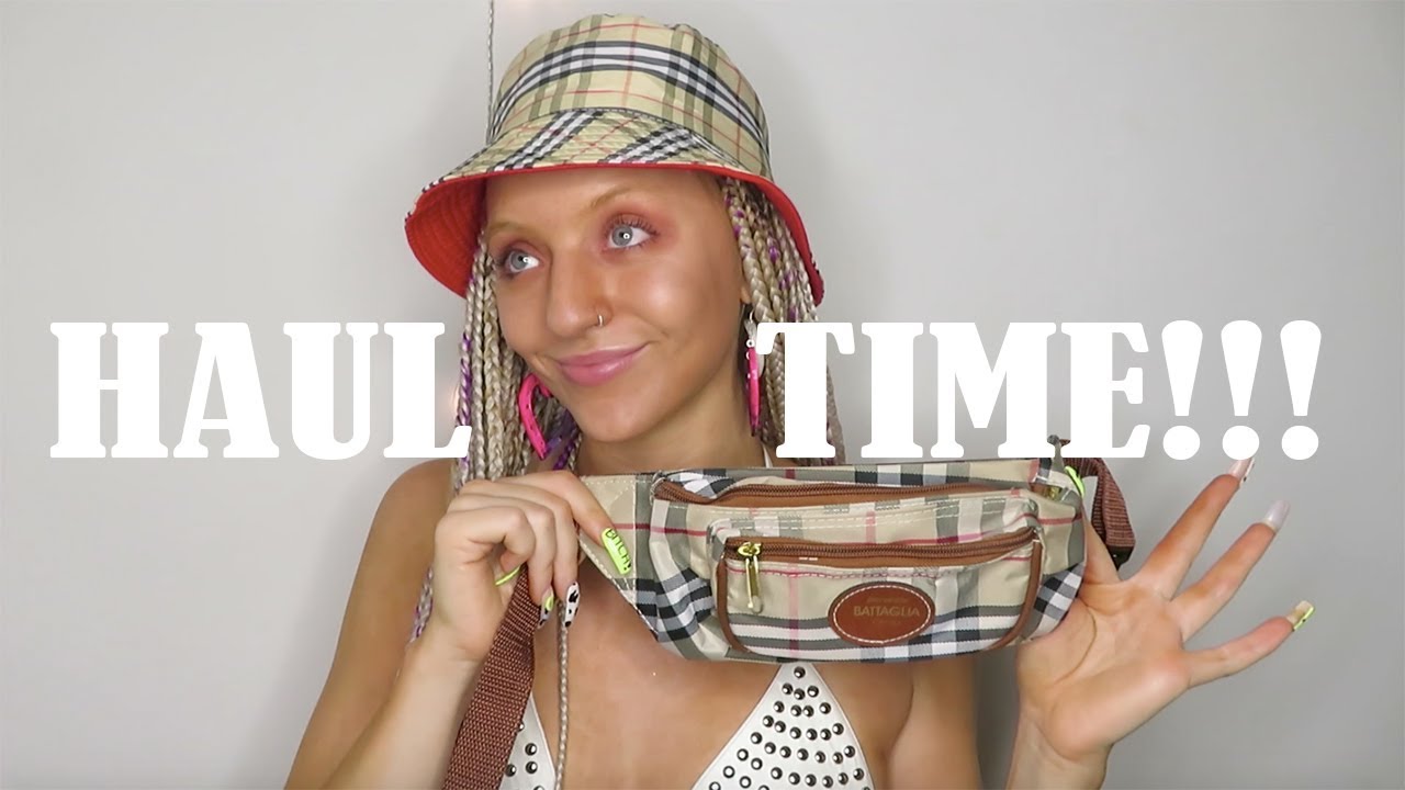 VINTAGE/SECOND HAND CLOTHING HAUL YouTube