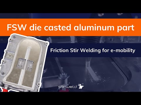 Plaque froide : assemblage par FSW - Stirweld