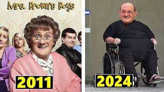 Mrs Brown's Boys (2011) Cast THEN and NOW, The actors have aged horribly!!