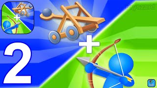 Merge Archery - Gameplay Walkthrough Part 2 Tutorial Stickman Army Commander (iOS,Android) screenshot 4