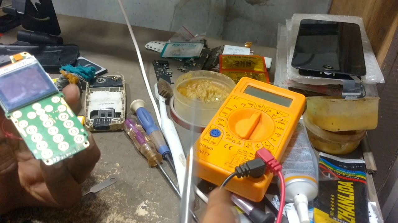 Nokia 1600, 1110,1112 lighting problem 1000% working solution // without lighting ic solution