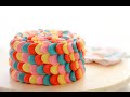 Торт Радуга декор / Rainbow cake decoration