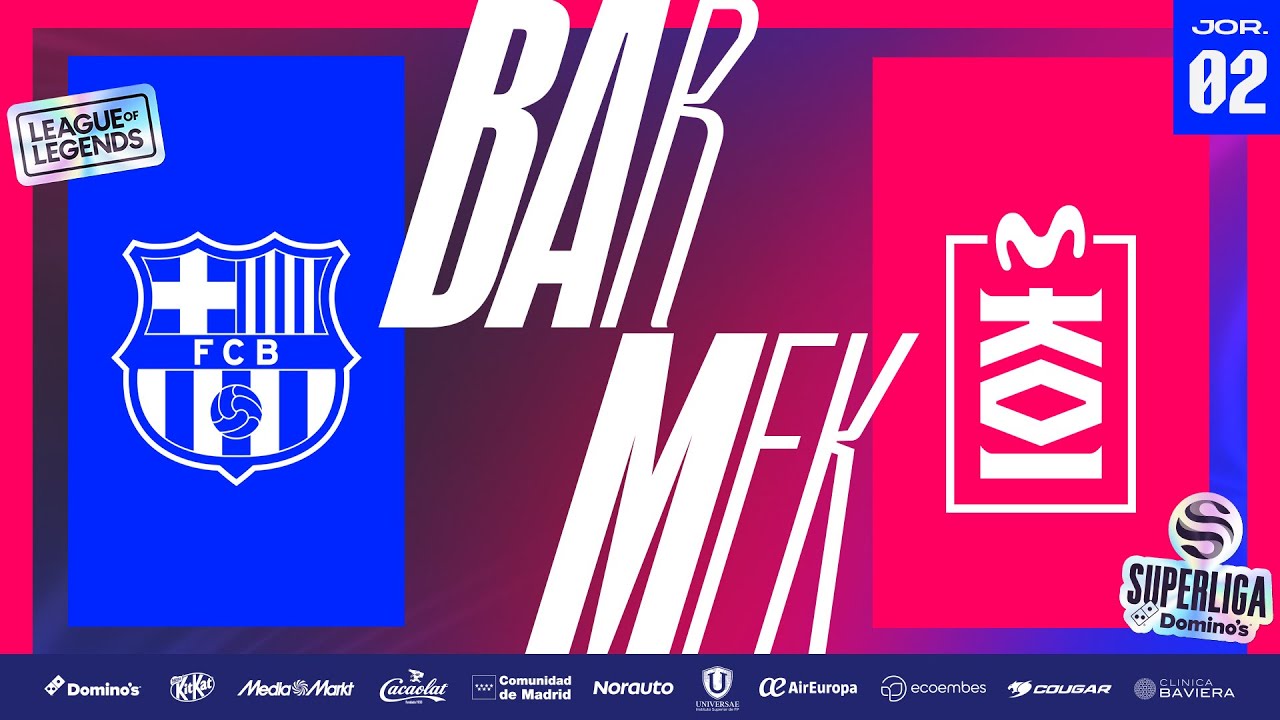 BARÇA ESPORTS VS MOVISTAR KOI FENIX - J2 - FASE REGULAR - SUPERLIGA DOMINO'S - VERANO 2025