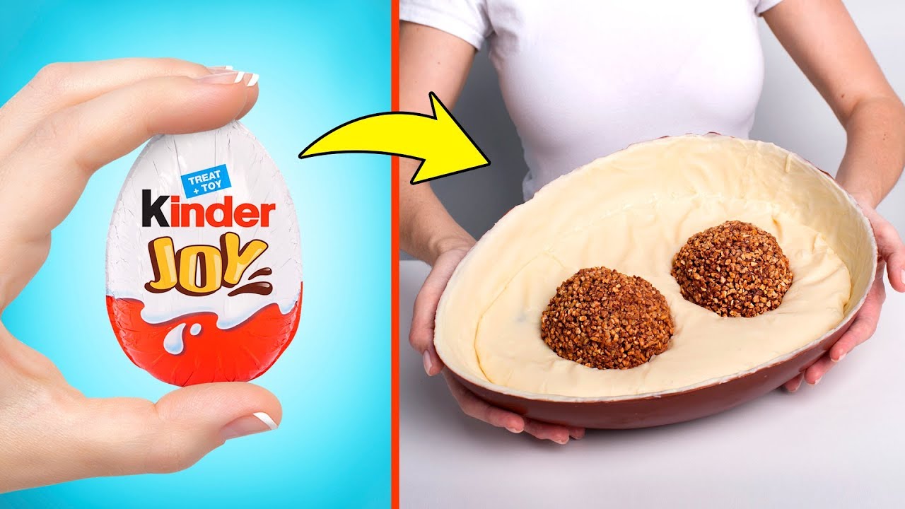 Un Kinder Jou gigante hecho en casa Un Kinder Jou gigante hecho en casa