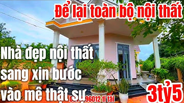 Cần tiền xoay sở công việc chị hằng hạ giá cần bán gấp căn nhà vườn, để lại toàn bộ nội thất. Ở BRVT