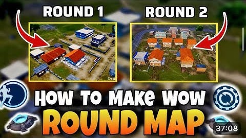 How To Make Wow Rounds Map | How To Create Round Map | Erangel Round MapSetting I PUBG MOBILE