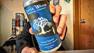 #370 Flood Season Hazy IPA Little Willow Brewing craft beer review