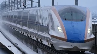 【高速通過！】E7系F46編成 8521Eかがやき521号金沢行き 新高岡駅通過