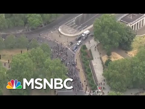 Crowd Gathers In London's Hyde Park Over George Floyd's Death | Stephanie Ruhle | MSNBC