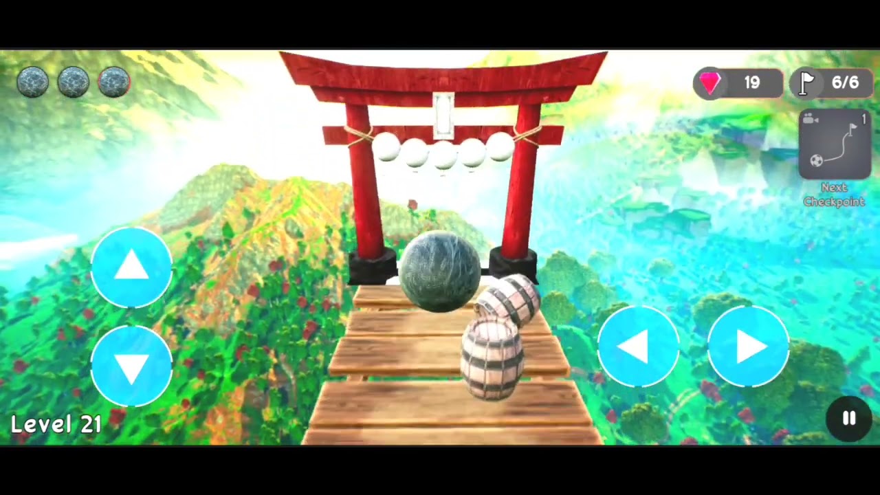 ULTIMATE BALANCER 3D BALL GAME / LWVEL-21,22 / 