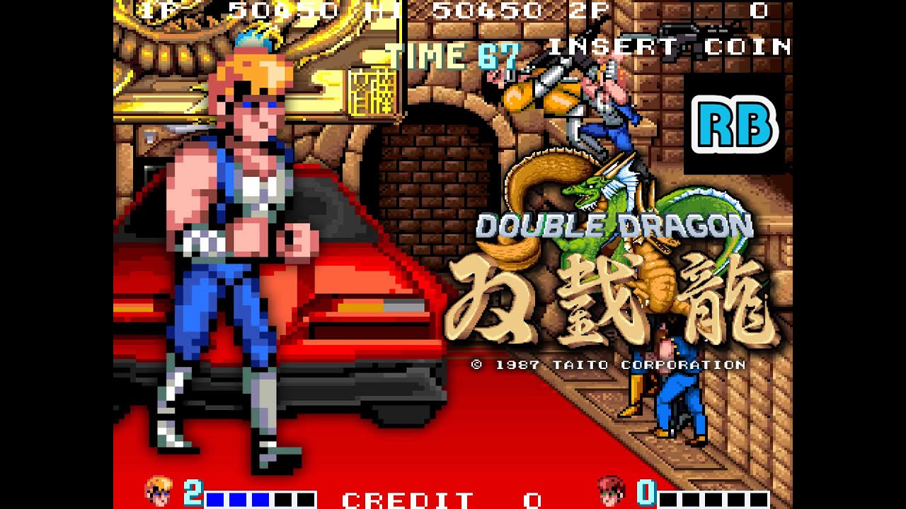 1987 [60fps] Double Dragon (World) Speedrun Hardest ALL - YouTube