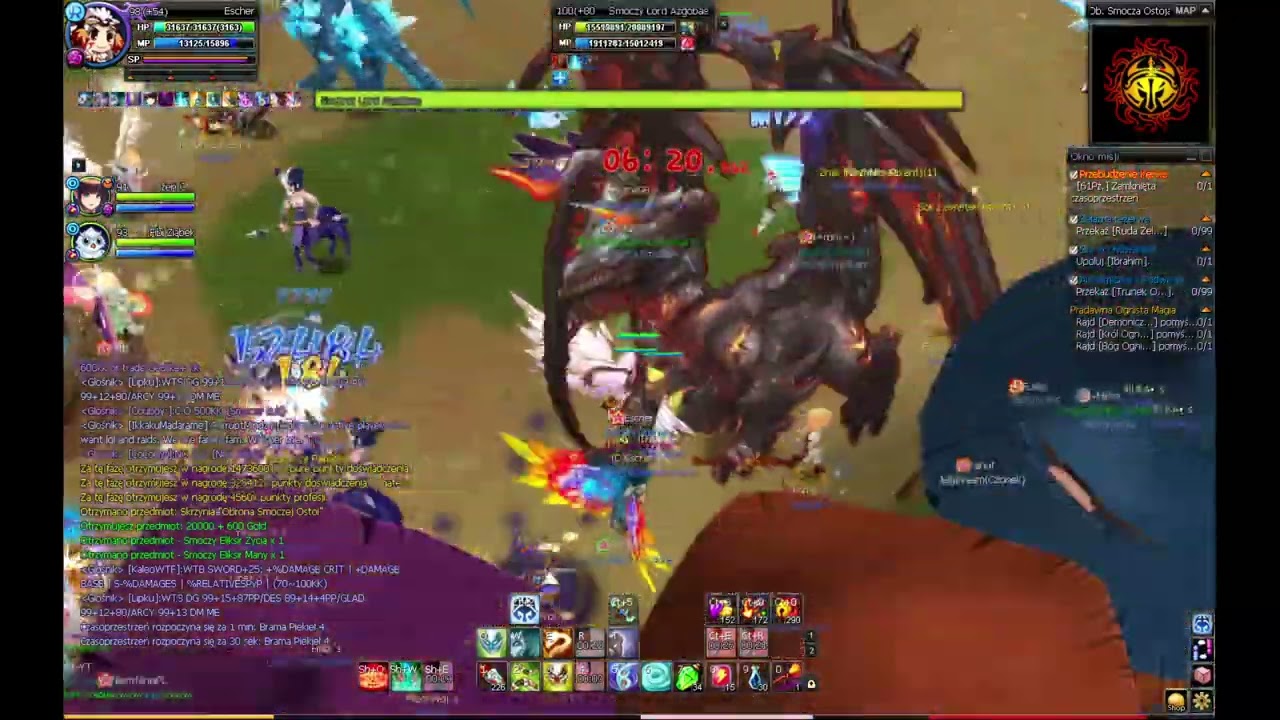 Nostale: Błyskawiczna Bitwa Azgobasa