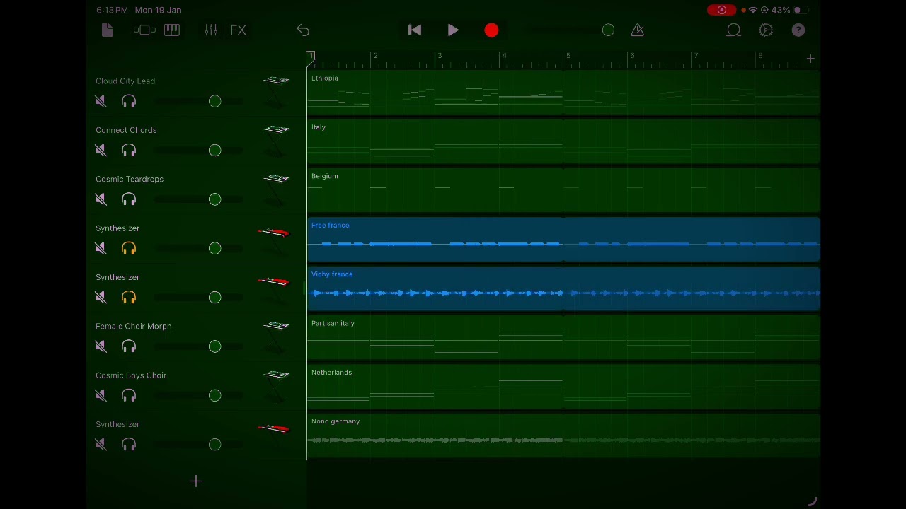 Incredible countryballs ww2 GarageBand (I made this) 