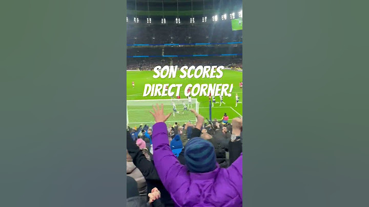 Son scores direct corner! Tottenham 4-3 Manchester United. 19.12.24