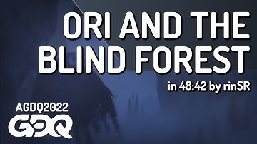 Ori and the Blind Forest by rinSR in 48:42 - AGDQ 2022 Online