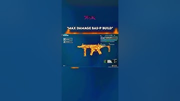 THE *MAX DAMAGE* BAS-P BUILD on WARZONE 👑 #warzone #callofduty #bo6 #rebirthisland #cod #shorts