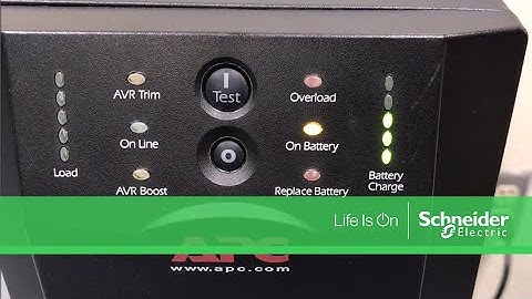Performing Cold Start on APC Smart-UPS SUA Series | Schneider Electric