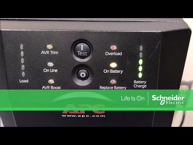 Performing Logic Reset on APC Smart-UPS On-Line SRT Series