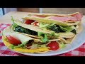 PIADINA 3 GUSTI PIADA A MODO MIO ricetta piadina e 3 condimenti