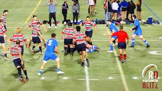 Football recruit from UCLA tries rugby, does this
