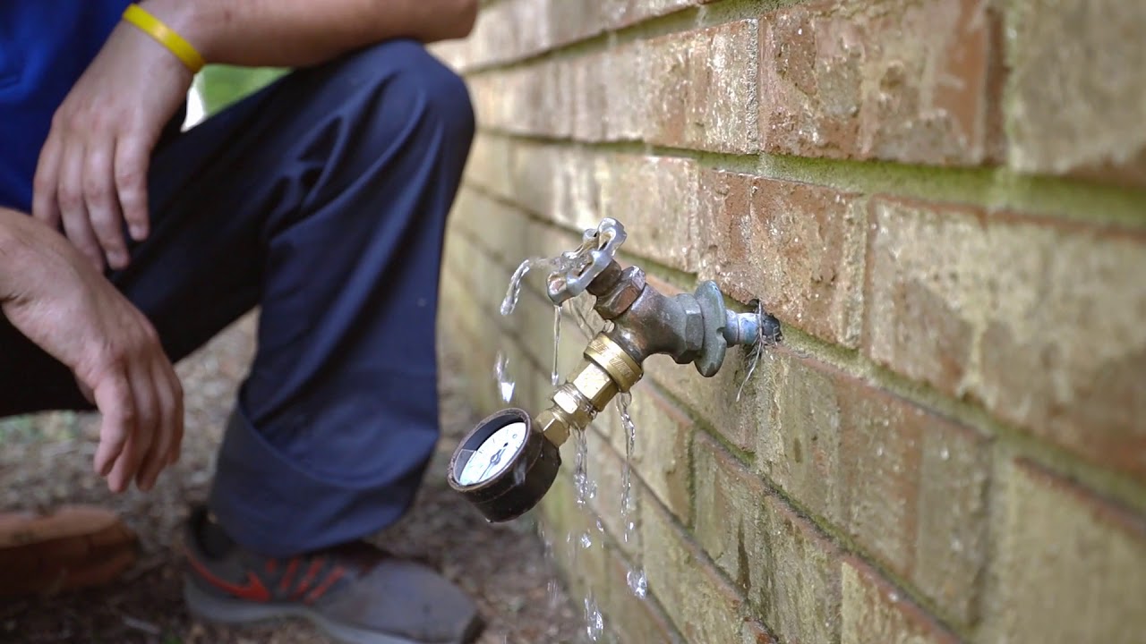Outdoor Spigot Leak YouTube