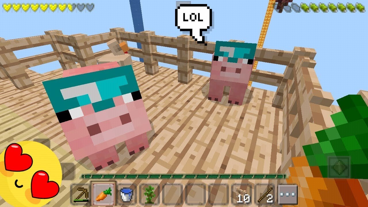 Mastercraft skyblock new island and animals (epic OmG)